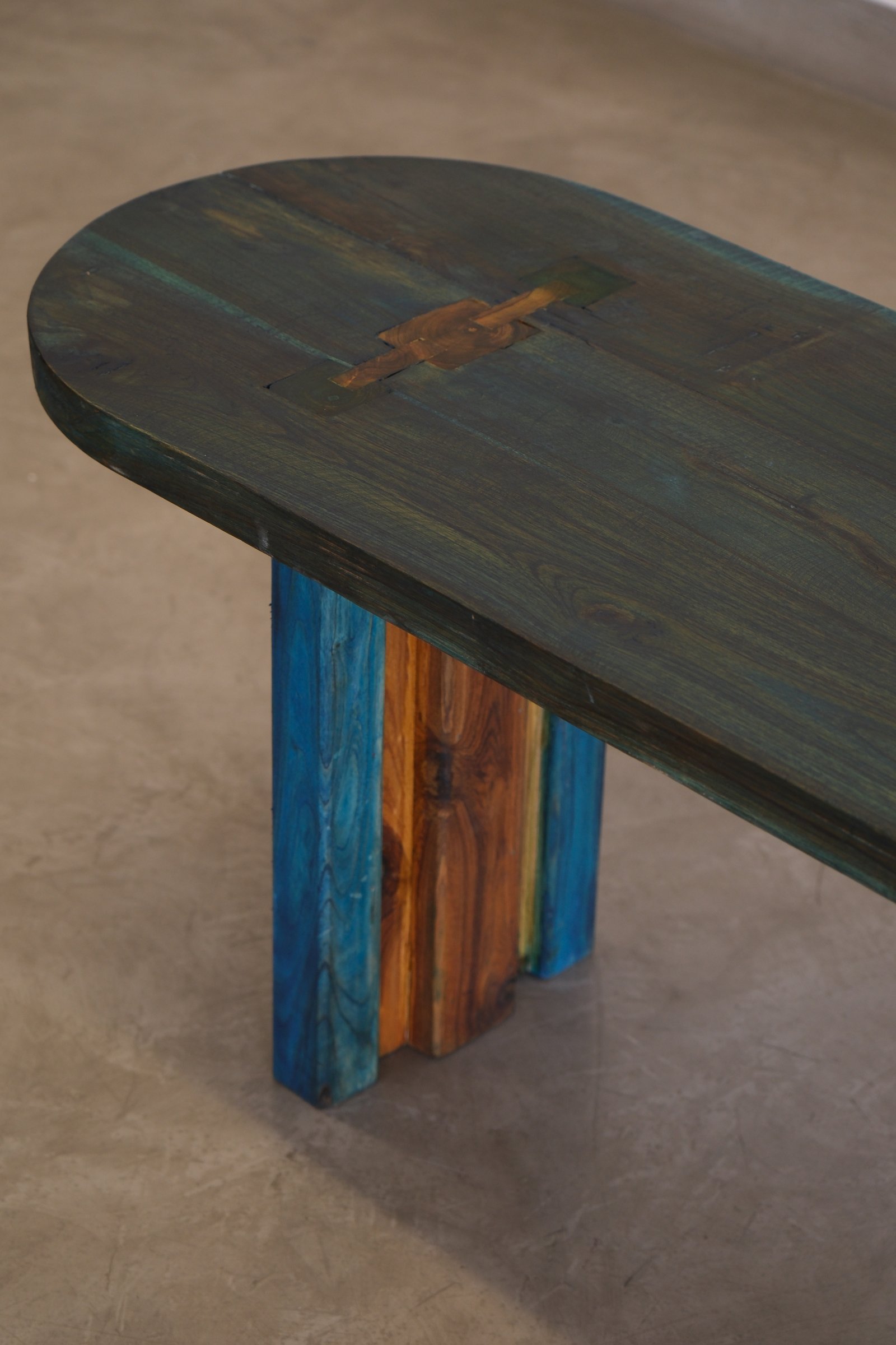 Blue Bench